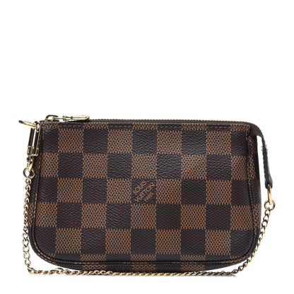 Louis Vuitton Damier Ebene Mini Pochette Accessories 1 of 4