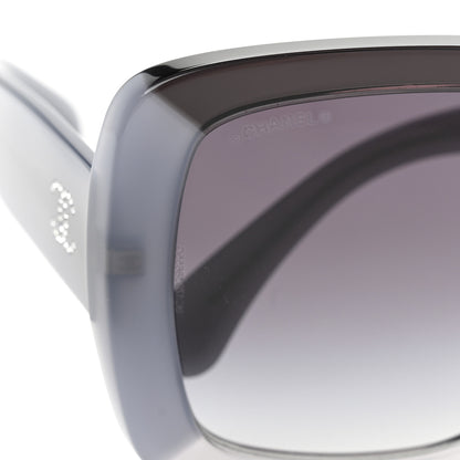 Chanel Acetate Square CC Crystal Sunglasses 71685A Grey 7 of 8