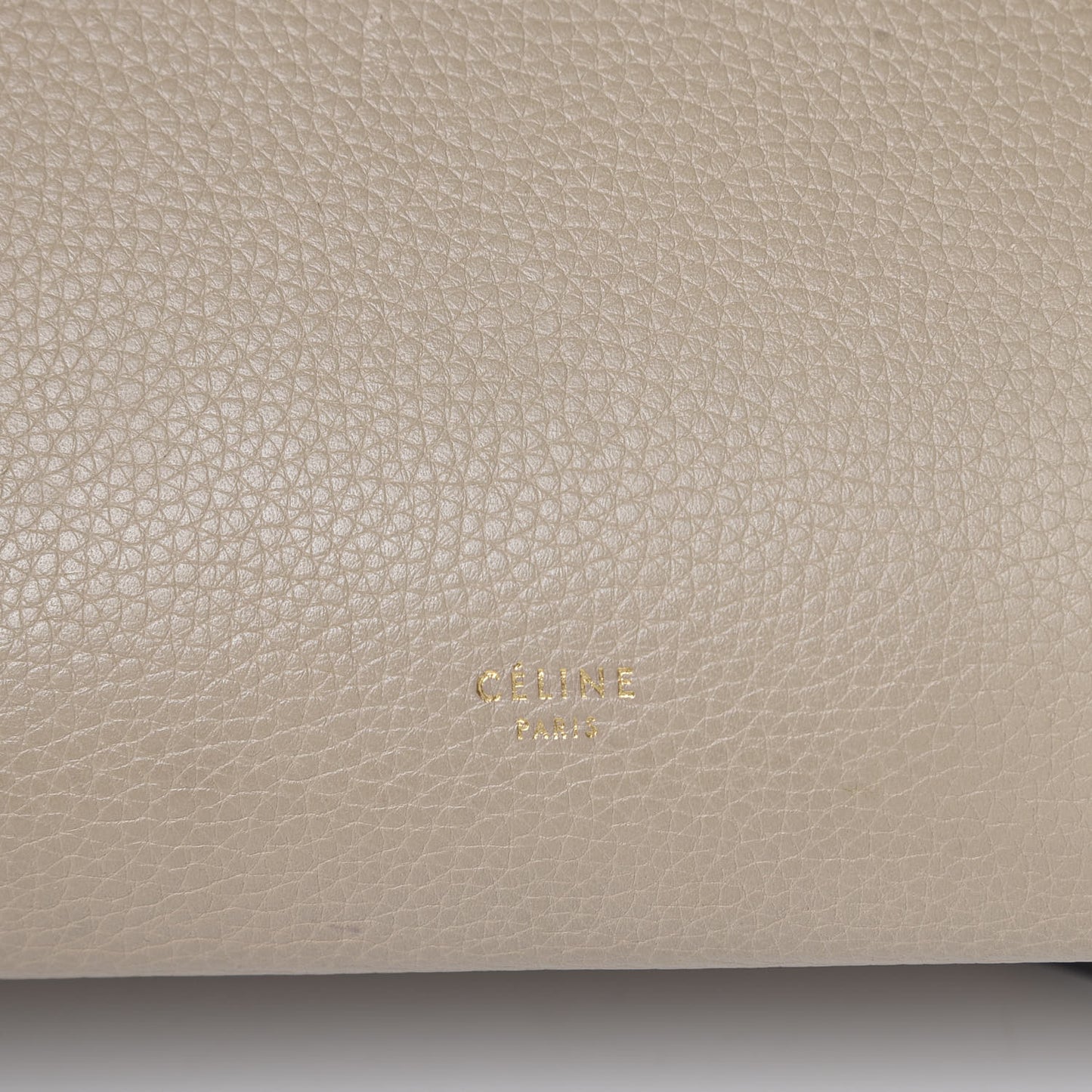 Drummed Calfskin Mini Belt Bag Dune