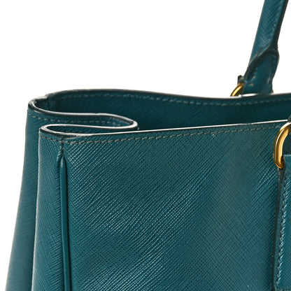 Prada Saffiano Lux Large Tote Ottanio 9 of 9