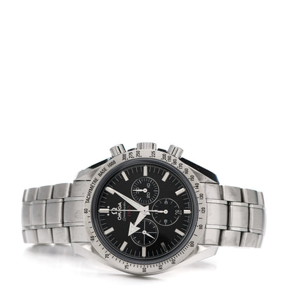 Omega Stainless Steel 42mm Speedmaster Broad Arrow 1957 Chronograph Automatic Watch Black 321.10.42.50.01.001 2 of 5