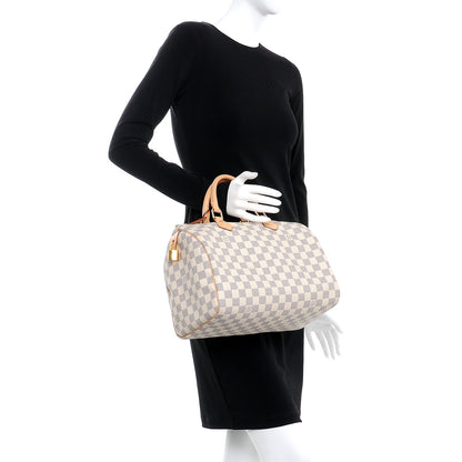 Louis Vuitton Damier Azur Speedy 30 2 of 7
