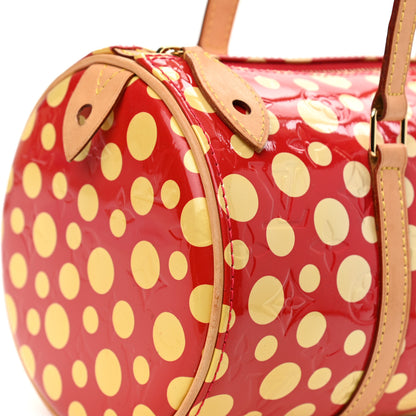 Louis Vuitton Vernis Kusama Infinity Dots Papillon 30 Red 12 of 13