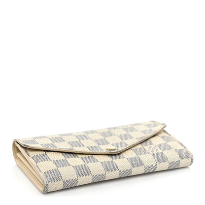Louis Vuitton Damier Azur Sarah Wallet NM 4 of 24
