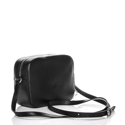 Gucci Pebbled Calfskin Studded Small Soho Disco Bag Black 3 of 6