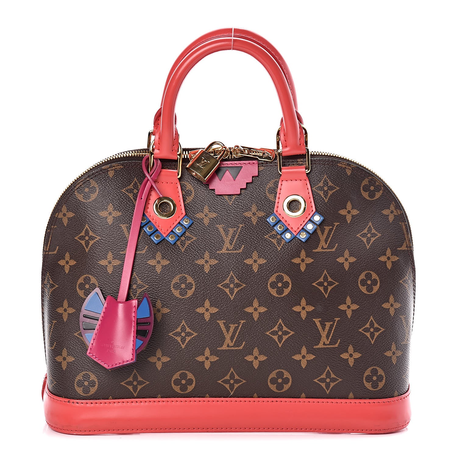 Louis Vuitton Monogram Totem Alma PM Flamingo 1 of 15