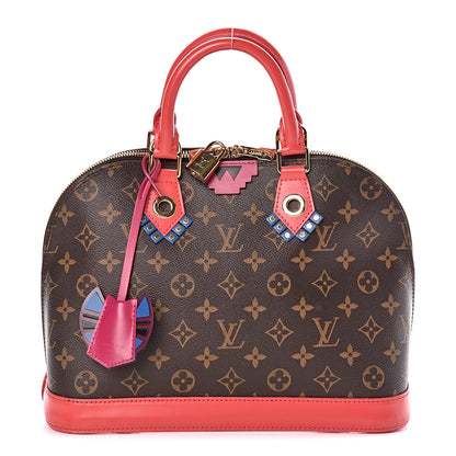 Louis Vuitton Monogram Totem Alma PM Flamingo 1 of 15