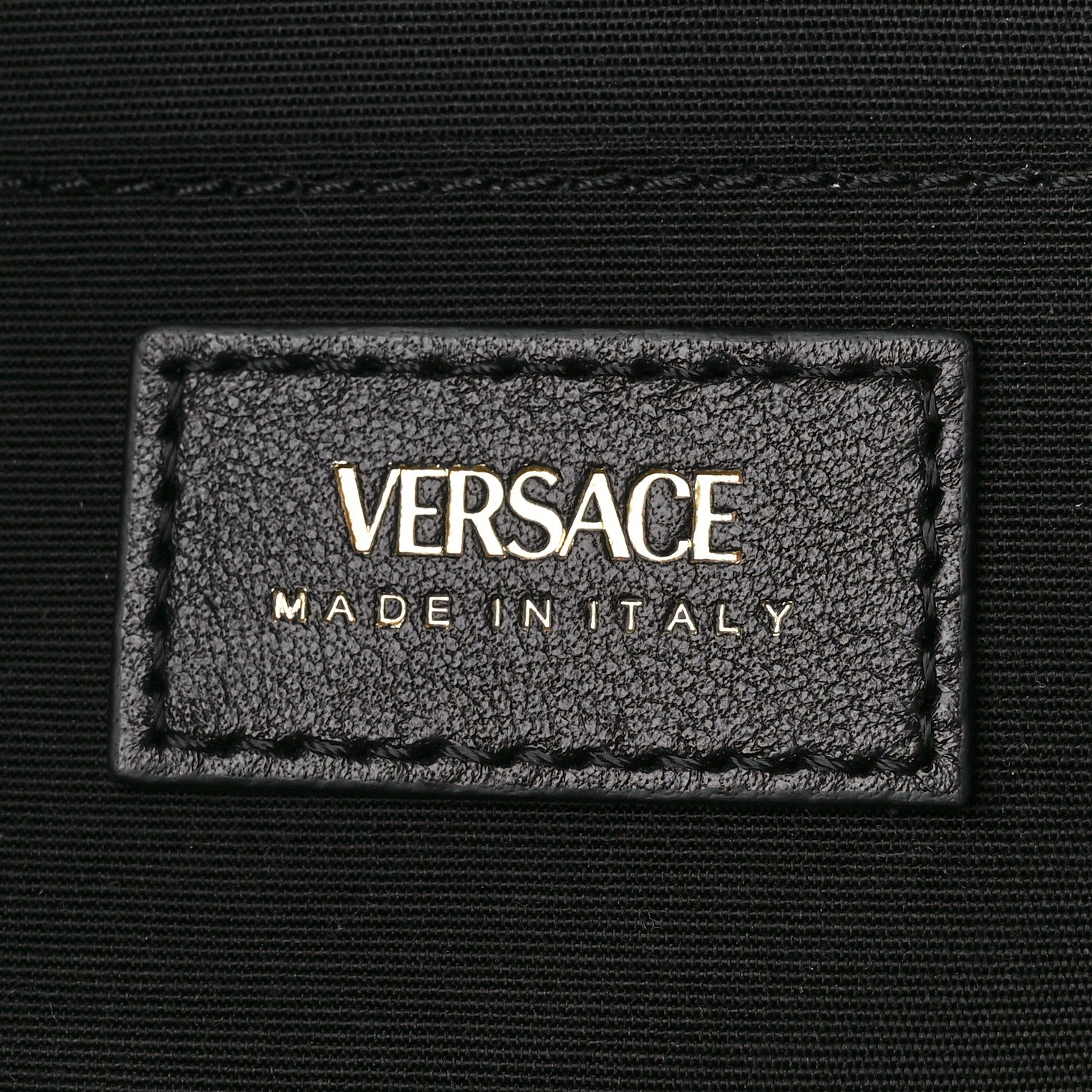 Versace Nappa Quilted Medium Medusa Camera Bag Black 6 of 10