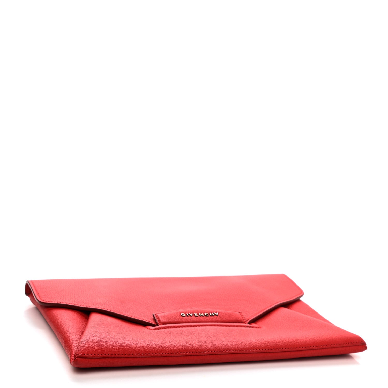 Givenchy Sugar Goatskin Medium Antigona Envelope Clutch Red 4 of 8