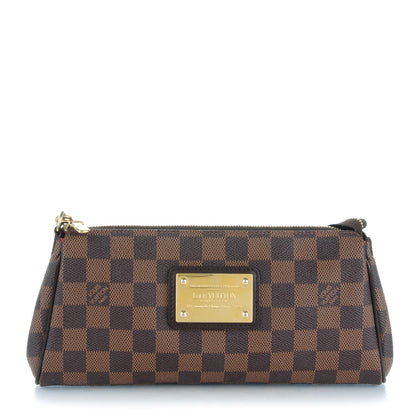 Louis Vuitton Damier Ebene Eva Clutch 1 of 8