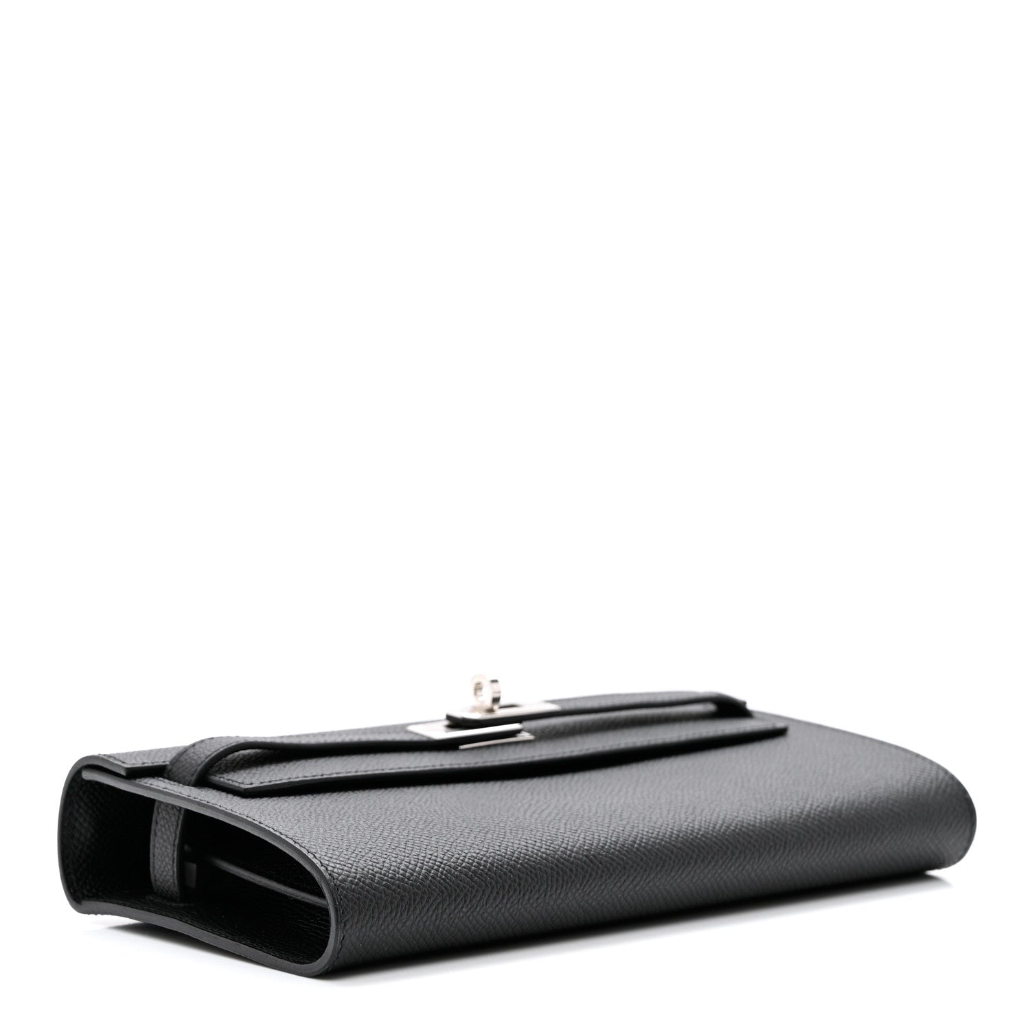 Hermes Epsom Kelly Wallet To Go Black 4 of 8