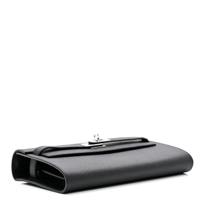 Hermes Epsom Kelly Wallet To Go Black 4 of 8