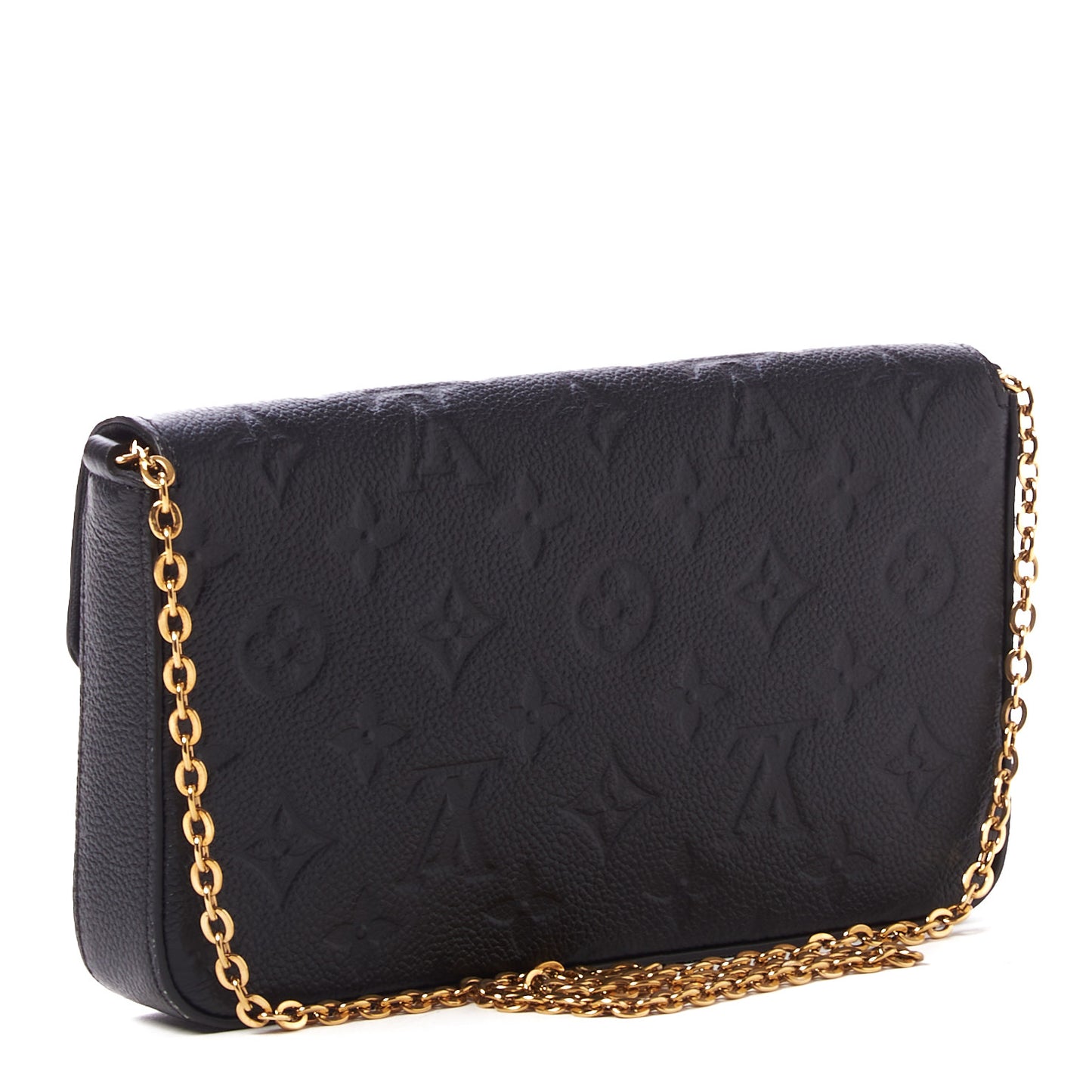 Empreinte Pochette Felicie Chain Wallet Black