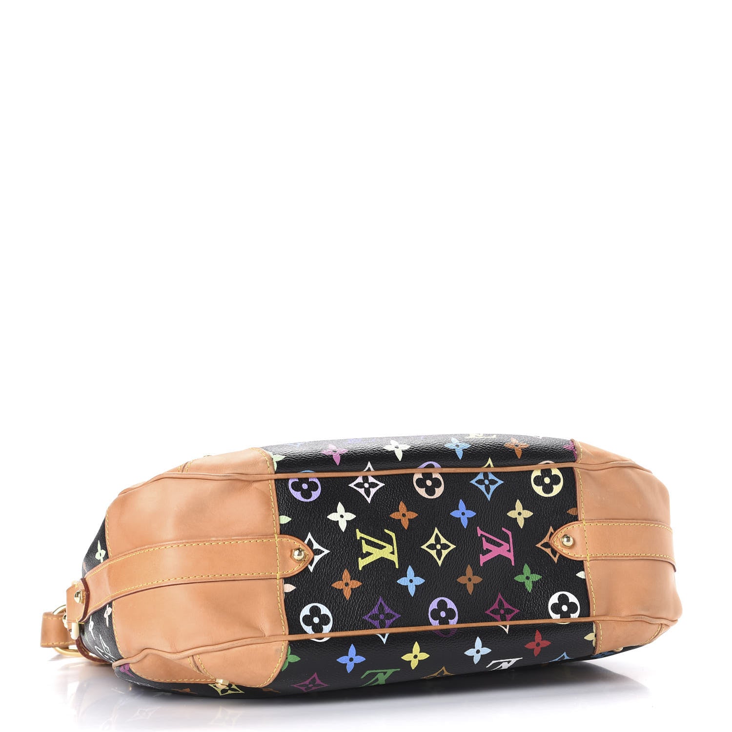 Louis Vuitton Monogram Multicolor Greta Black 3 of 8
