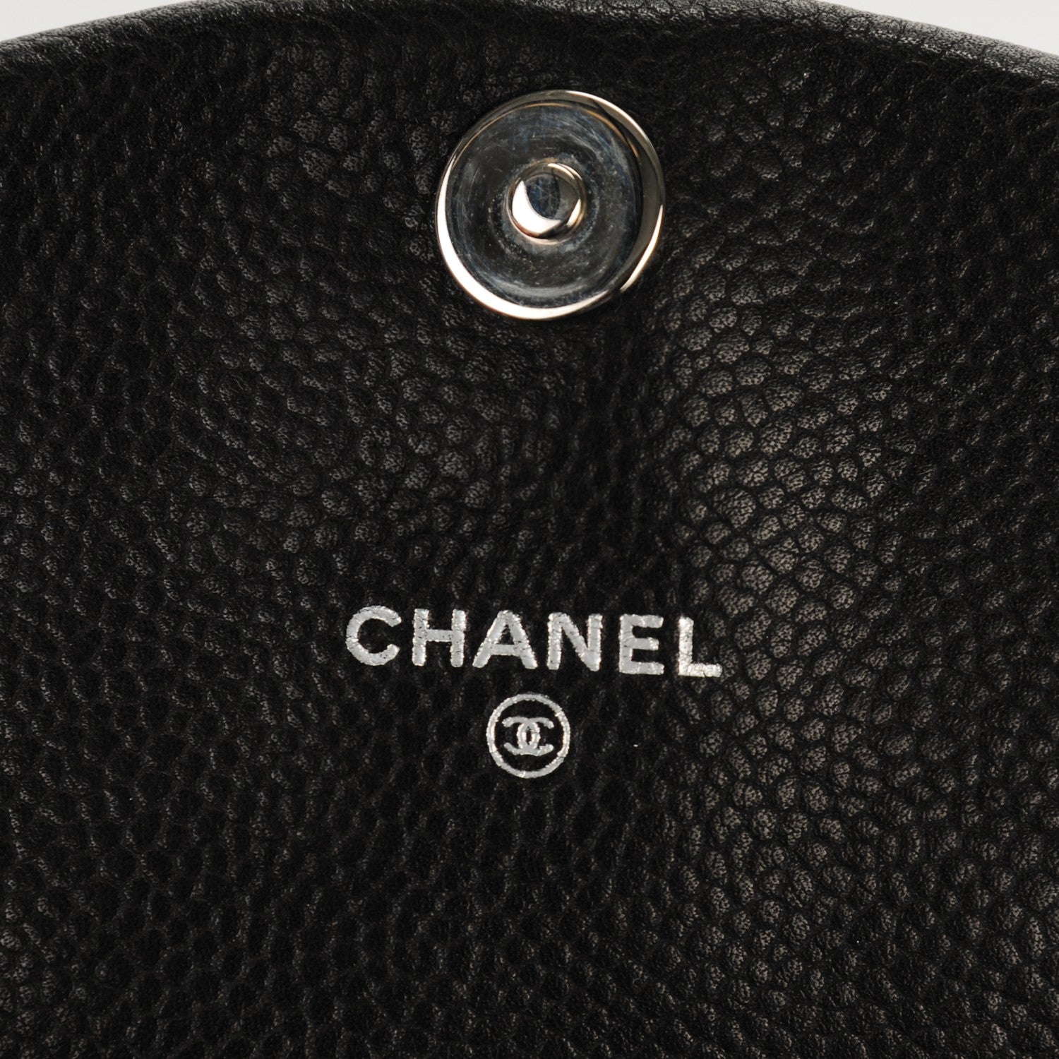 Chanel Caviar Half Moon Wallet On Chain WOC Black 8 of 8