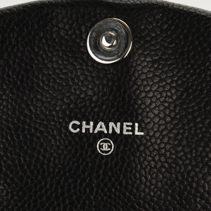 Chanel Caviar Half Moon Wallet On Chain WOC Black 8 of 8