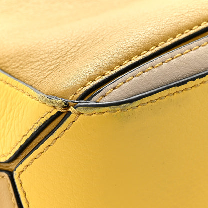 Loewe Grained Calfskin Small Puzzle Bag Ocre Yellow 13 of 13