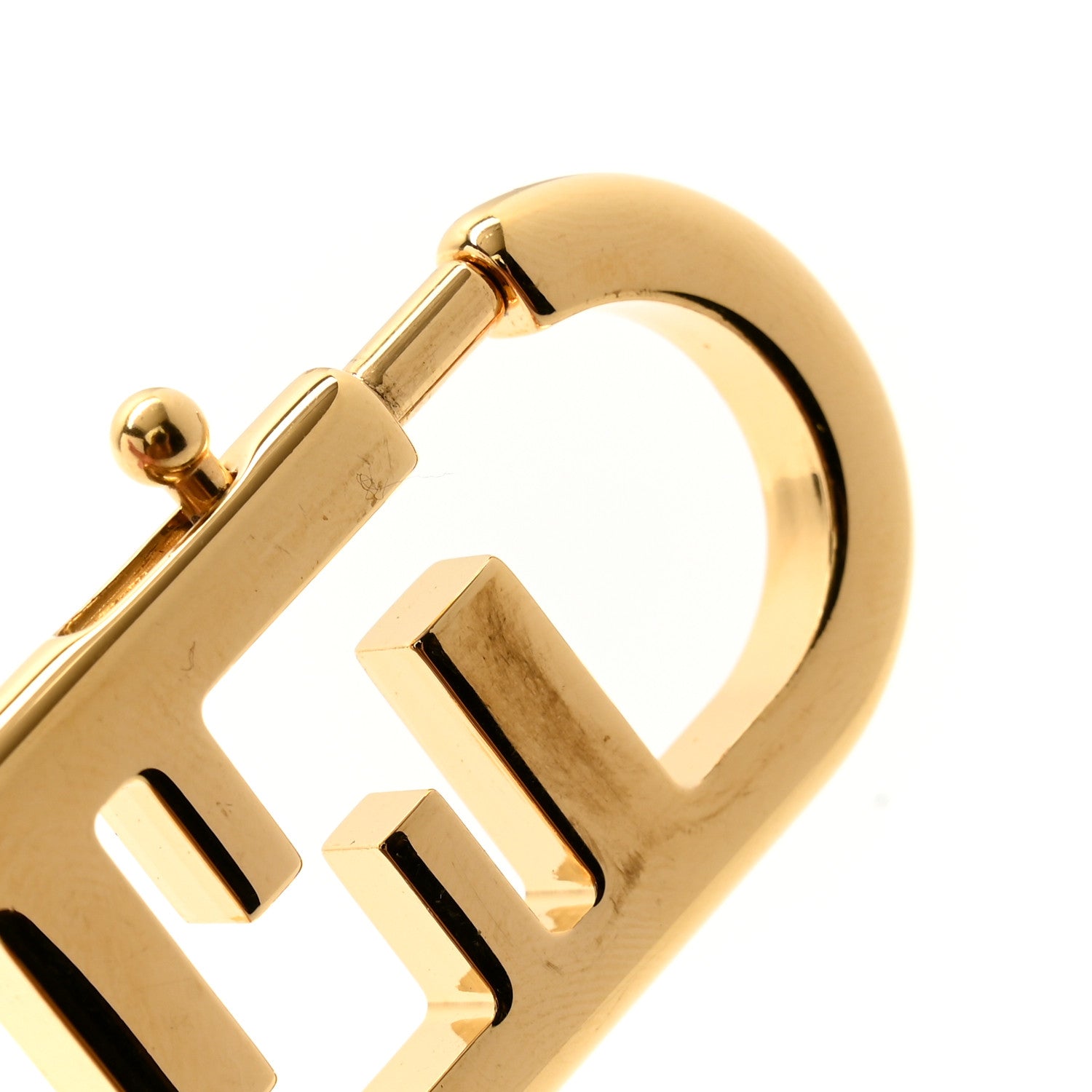Fendi Metal O'Lock Strap You Gold 5 of 5