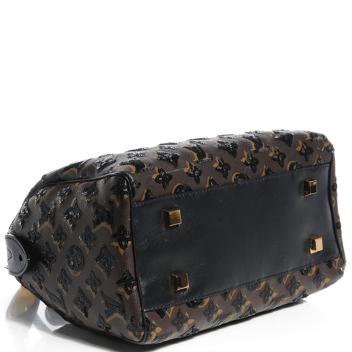 Monogram Sequins Eclipse Speedy 28 Black