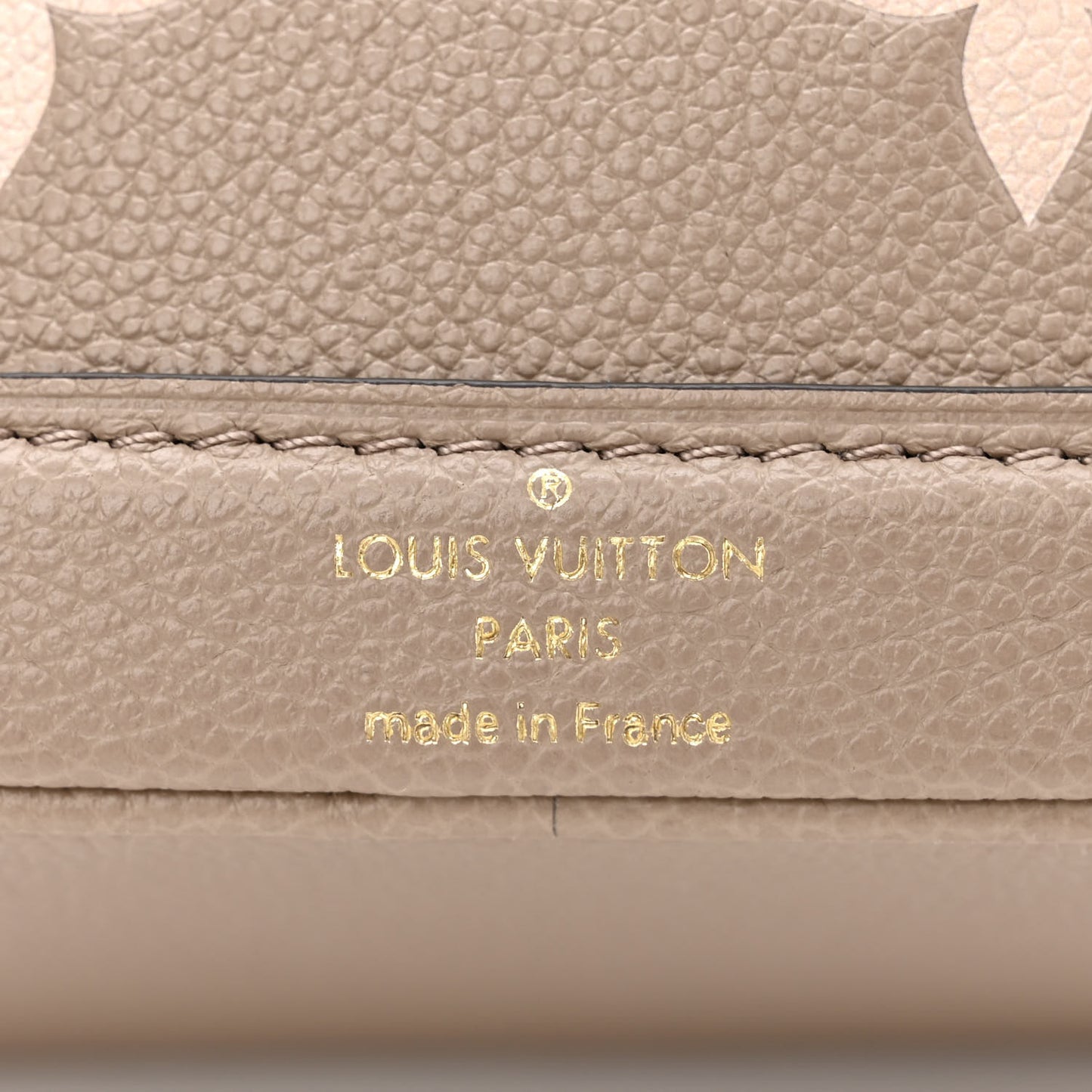 Empreinte Monogram Giant Nano Noe Tourterelle Creme