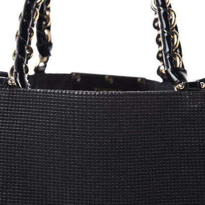 Fendi Canvas Mia Tote Black 16 of 27