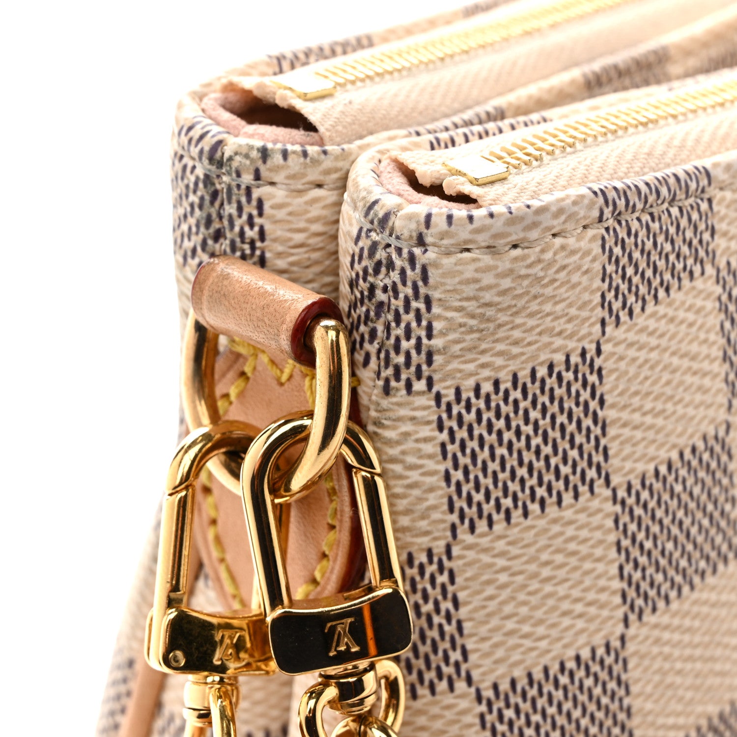 Louis Vuitton Damier Azur Liv Pochette 11 of 17