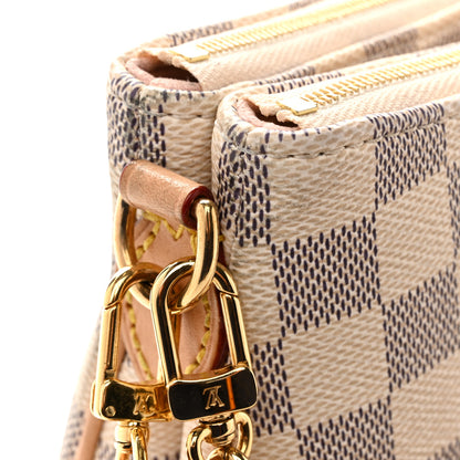 Louis Vuitton Damier Azur Liv Pochette 11 of 17