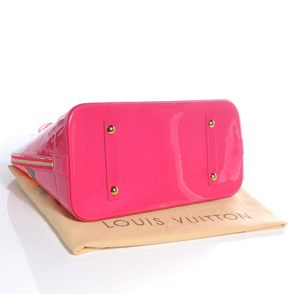 Louis Vuitton Vernis Roses Alma MM Rose Pop 4 of 8