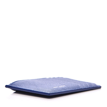 Saint Laurent Grained Calfskin 5 Fragments Zip Pouch Card Holder Deep Marjorelle 4 of 9