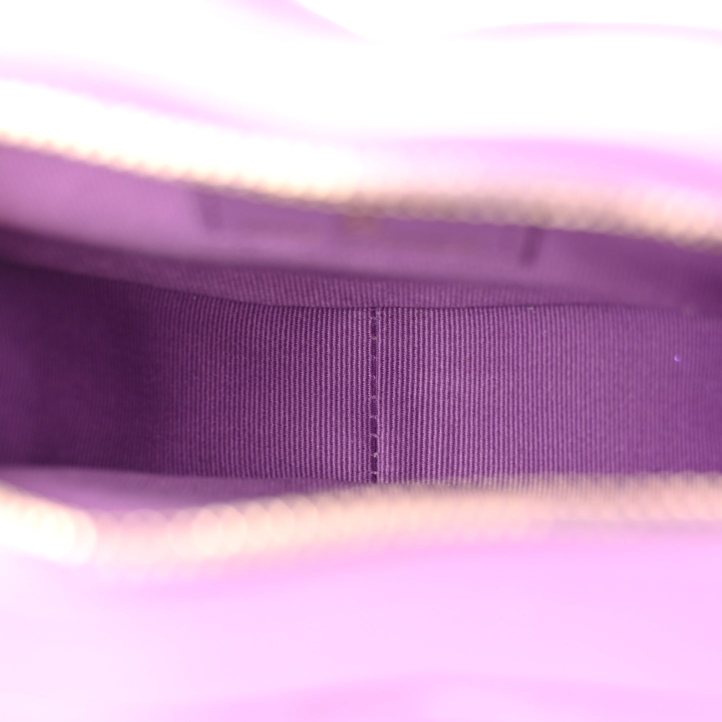 Lambskin Quilted CC In Love Heart Clutch With Chain Purple