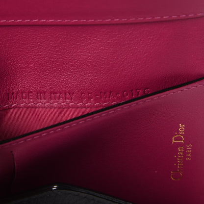 Christian Dior Bullcalf Diorissimo Medium Envelope Wallet Black 7 of 8