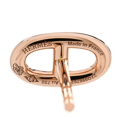 Hermes 18K Rose Gold TPM Farandole Stud Earrings 4 of 5