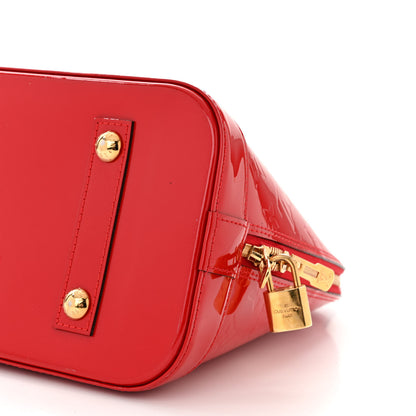 Louis Vuitton Vernis Alma PM Cherry 10 of 12