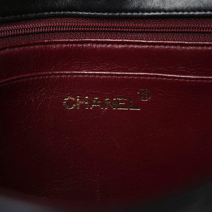 Chanel Lambskin Quilted Medium Single Flap Black 6 of 20