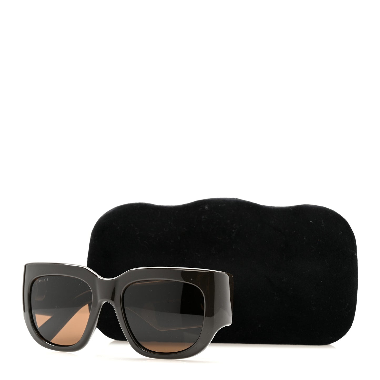 Marmont Monocolor 53mm Squared Sunglasses GG1545S Brown