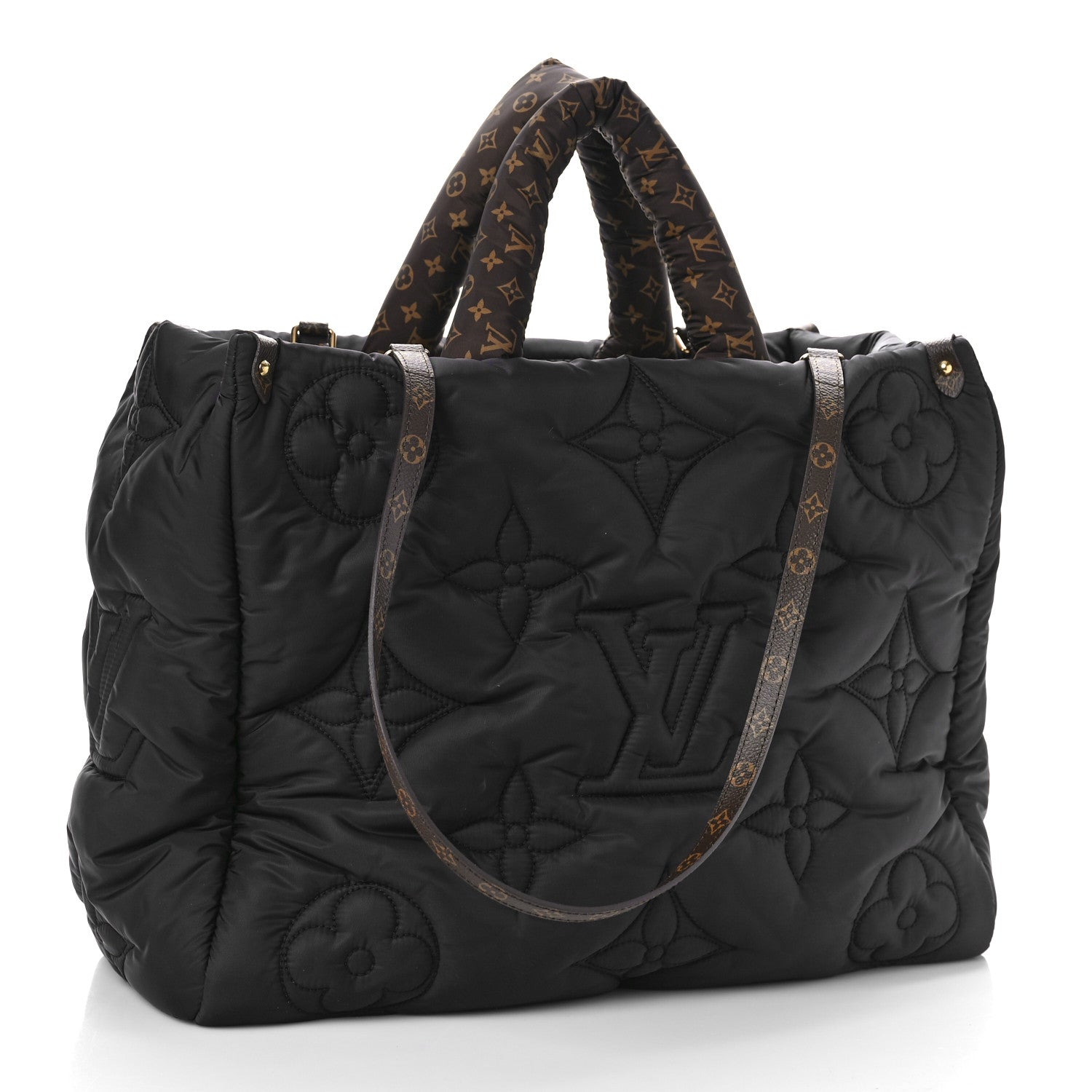 Louis Vuitton Econyl Monogram Pillow Giant Onthego GM Black 2 of 8