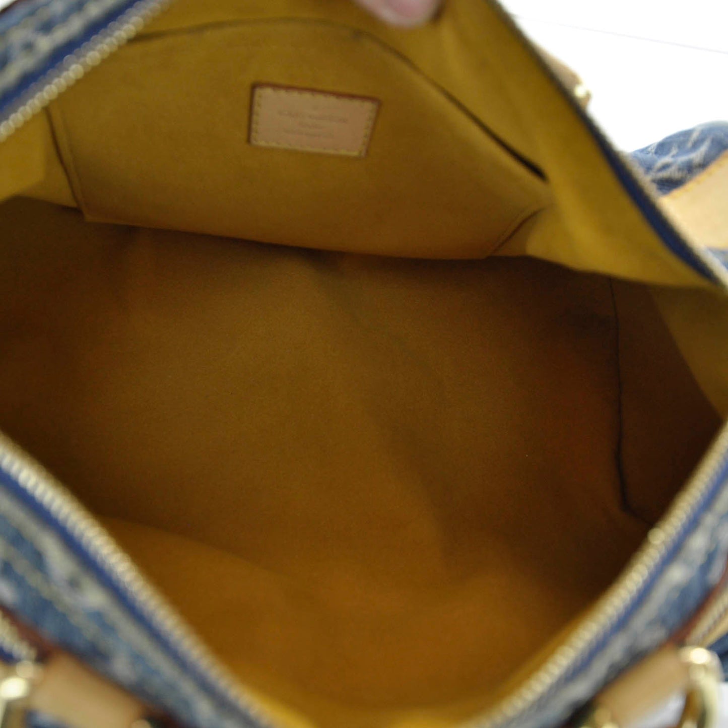 Monogram Denim Neo Speedy Blue