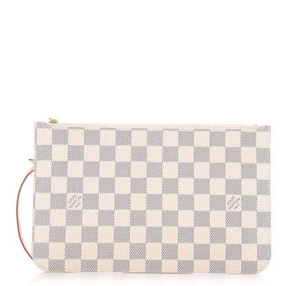 Louis Vuitton Damier Azur Neverfull MM GM Pochette 1 of 7