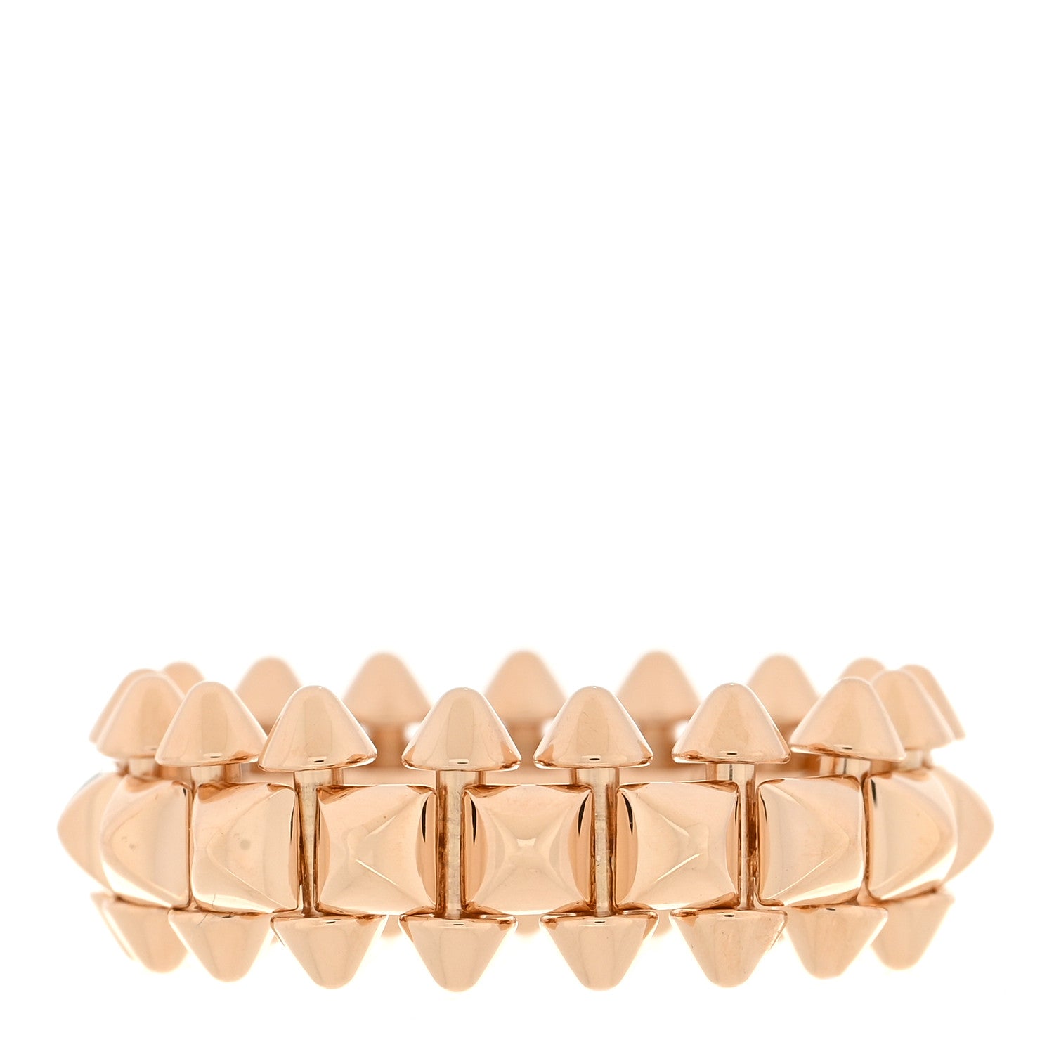 Cartier 18K Pink Gold MM Clash De Cartier Ring 52 6 1 of 5