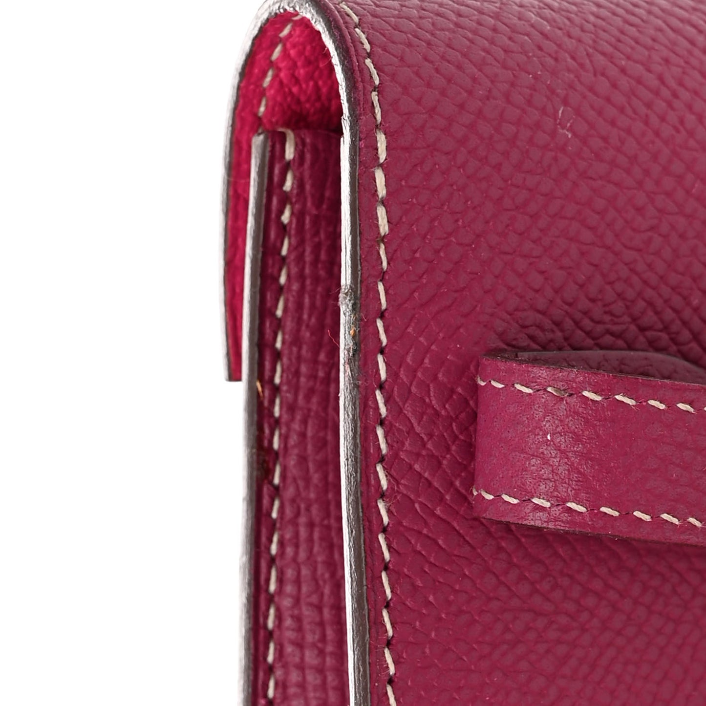 Epsom Candy Kelly Longue Wallet Tosca Rose Tyrien