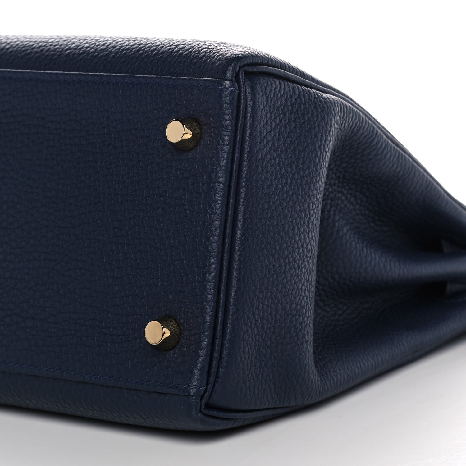 Hermes Togo Kelly Retourne 28 Bleu Nuit 9 of 39