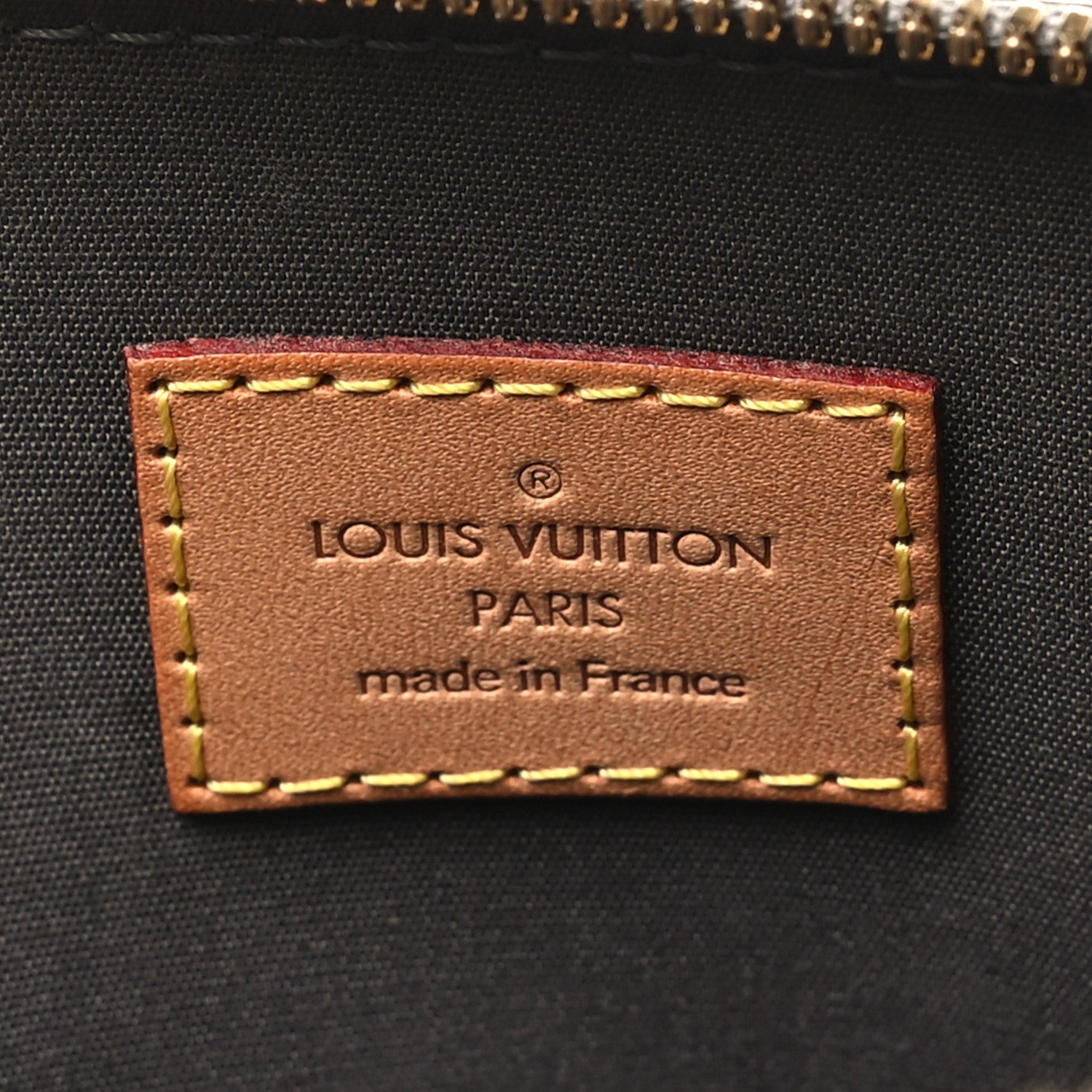 Louis Vuitton Vernis Alma PM Vert Bronze 6 of 11