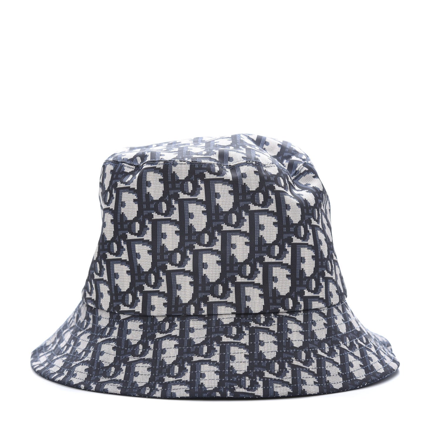 Oblique Reversible Teddy-D Brim Bucket Hat 58 Blue