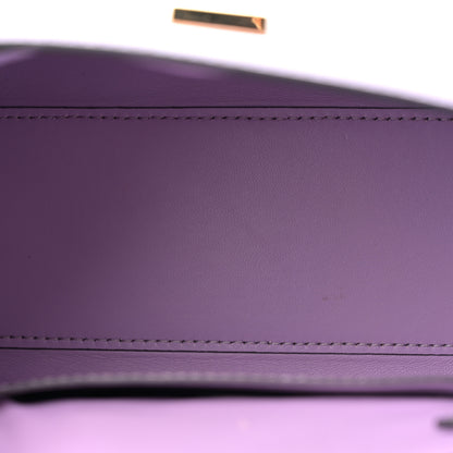 Versace Calfskin Medusa Small Top Handle Handbag Lilac 5 of 11