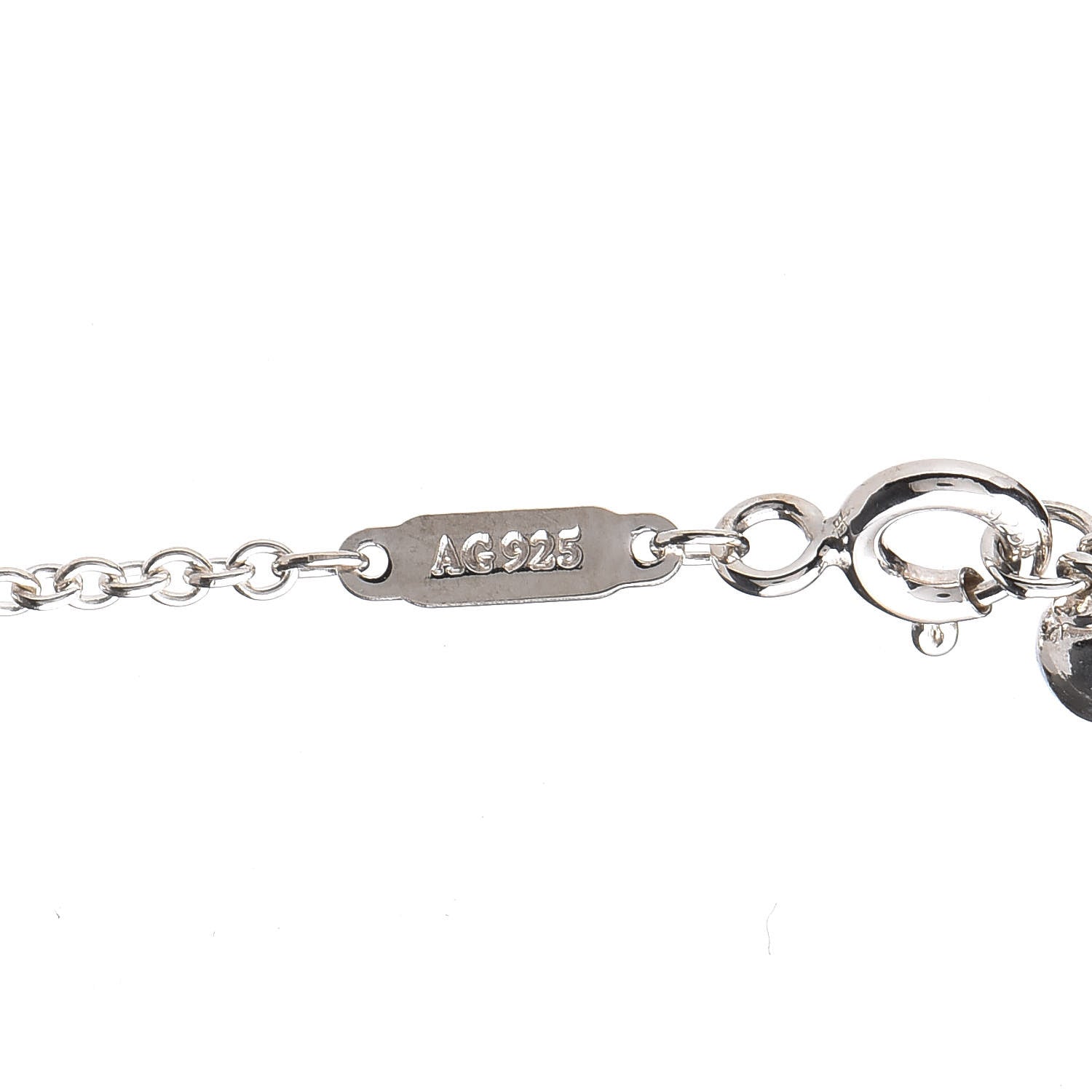 Tiffany Sterling Silver 12.75mm HardWear Ball Pendant Necklace 4 of 6