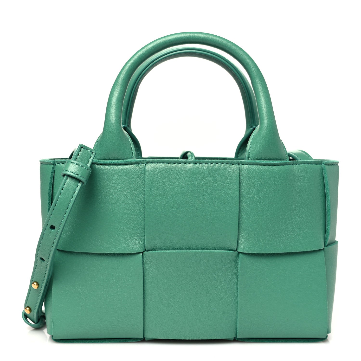 Bottega Veneta Nappa Maxi Intrecciato Mini Arco Tote Celadon 1 of 9