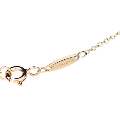 Tiffany 18K Yellow Gold Diamond .25ct Elsa Peretti Diamonds by the Yard Pendant Necklace 6 of 9