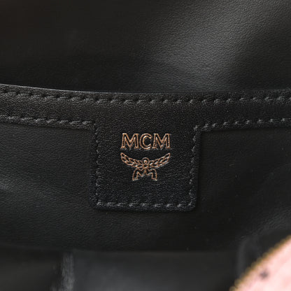 MCM Visetos Side Stud Mini Stark Backpack Pink 6 of 11