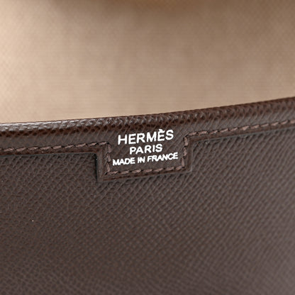 Hermes Epsom Jige PM Clutch Cafe 6 of 6