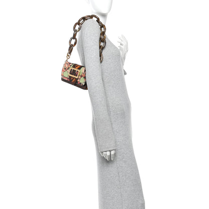 Burberry Calfskin Snakeskin Resin Madison Buckle Chain Bag Multicolor 2 of 11